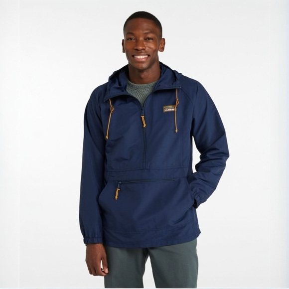 LL Bean Men's Mountain Classic Anorak - Picture 2 of 8